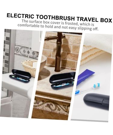 Plafope Portable Toothbrush Storage Box - 2 Piece Travel Case & Electric Toothbrush Holder - Buy Online on GoSupps.com