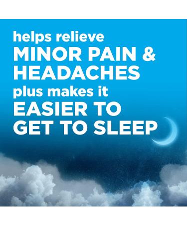 Amazon Basic Care Acetaminophen PM 100 Count Pain Reliever & Nighttime Sleep Aid - Buy Online on GoSupps.com