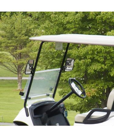 BETOOLL HW9008 Golf Cart Folding Side View Mirrors for Club Car, EZGO, Yamaha, Star, Zone Carts - Buy Online on GoSupps.com
