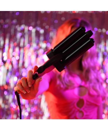 Mark Hill Pick N Mix Curling Iron - Mermaid Waver Barrel 21mm - Black | International Shipping Available - Buy Online on GoSupps.com