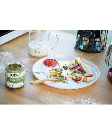 NutJar Premium Pistachio Butter 480 g No Added Sugars Colours or Preservatives Vegan Gluten Free Keto Friendly Made in Canada 480 g (Pack of 1) - Buy Online on GoSupps.com