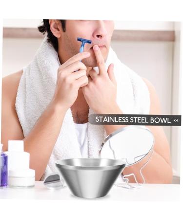 Doitool Stainless Steel Razor Shell Shaving Bowl - Portable Ncrema Bowl with Metal Rim | High-Quality 304 Bart Man Tools - International Shipping Available - Buy Online on GoSupps.com