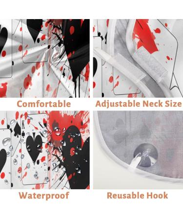 Love Cards Beard Bib Apron - Beard Hair Catcher for Men | Perfect Gifts for Dad & Husband - Father's Day Anniversary Christmas | Includes 2 Suction Cups - Buy Online on GoSupps.com