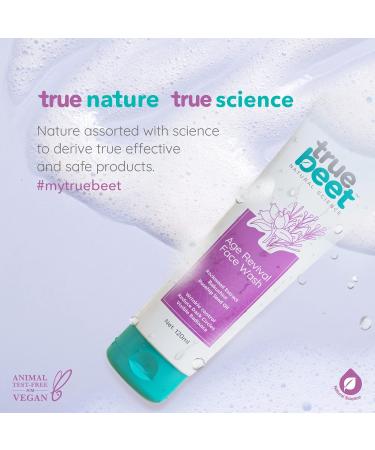 Age Revival Face Wash for Men & Women - Anti-Aging Wrinkle Control Dark Circle Reduction with Rockweed Bakuchiol & Rosehip Oil (120ML - Buy Online on GoSupps.com