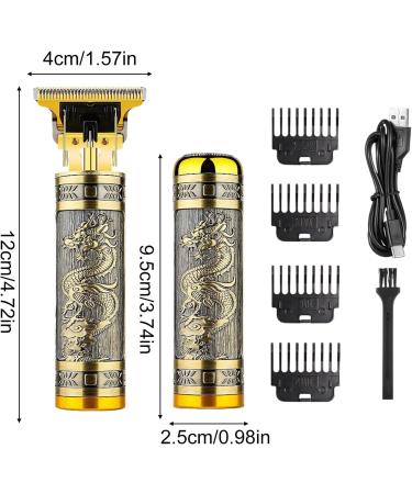 Tondeuse - Rasoir Barbe Imperm able | Rasoir Visage et Tondeuse Barbe - Pour Papa Petit Ami Coiffeur Anniversaire Vacances Maison Et Bureau Voyage Ext rieur Dragon et Ph nix - Buy Online on GoSupps.com