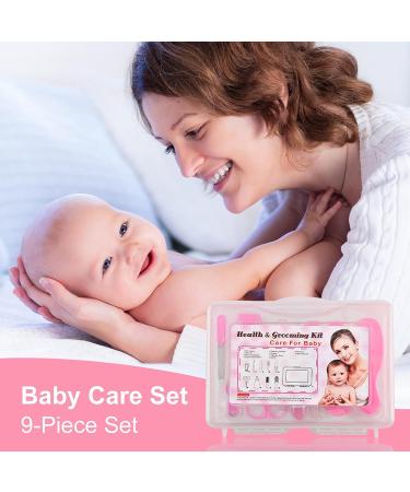 RoseFlower 9-in-1 Baby Healthcare & Grooming Kit - Nursery Care Set for Newborns & Toddlers - Buy Online on GoSupps.com