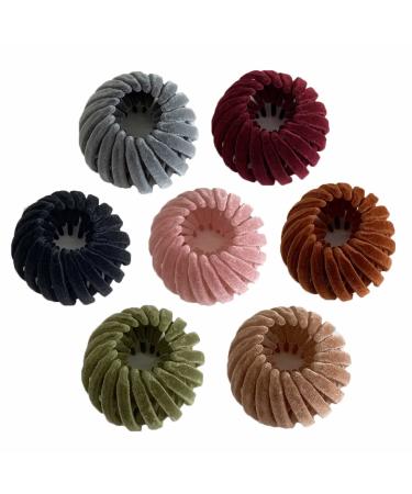 Zabernim Birds Nest Magic Hair Clip  Zabernim Hair Clip  Zabernim Hair Bun Accessories for Women (7Pcs Mixed)