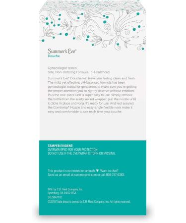 Summer's Eve Douche Fresh Scent 4.5 oz (Pack of 2) pH Balanced, Dermatologist & Gynecologist Tested - Buy Online on GoSupps.com