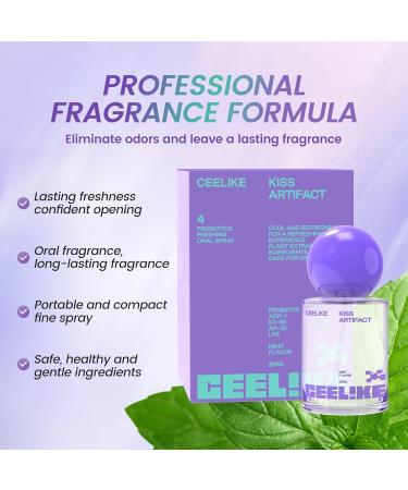 Oral Spray - Fresh Breath Mint & Lemon Flavors 20ml (Pack of 2) - Natural Freshness for Daily Oral Care KPbh+nm - Buy Online on GoSupps.com