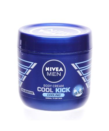 Nivea Men Cool Kick Body Cream - 13.5 Fl Oz / 400 mL
