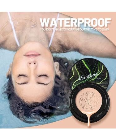 Mushroom Head Air Cushion CC Cream - Moisturizing Brightening Foundation & Concealer for All Skin Tones | International Shipping - Buy Online on GoSupps.com