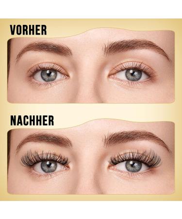 Buy 320stk Individual Eyelashes | 40D 0.07C Curl Mix 9-16mm | Reusable DIY Cluster Lashes for Stunning Eye Makeup - Buy Online on GoSupps.com