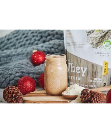 swiig Daily Whey Matrix Protein Powder - Madagascar Vanilla - 2.2 Pound Bag - Dietary Supplement with No Artificial Flavors, Colors, Sweeteners, or Fillers - Buy Online on GoSupps.com