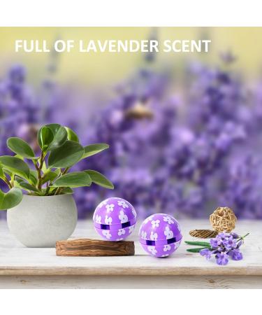 Shoe Fresheners Sneaker Shoe Deodorizer Balls 6 Pack Shoe Odour Eliminator for Shoes Gym Bag Drawers - Lavender Scent Lavender 1 count (Pack of 6) - Buy Online on GoSupps.com