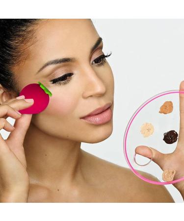 Fruit Shaped Cosmetic Sponge Blender Foundation Beauty Sponge Soft Beauty Sponge Makeup Sponge Multipurpose Cosmetic Sponge Cosmetic Tool for Women Girlfriend Mother Wife strawberry beauty egg - Buy Online on GoSupps.com