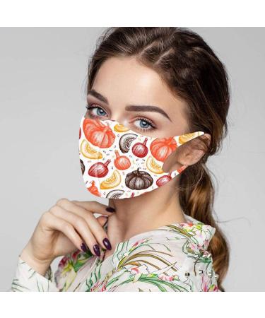 Yliquor 5pc Adult Halloween Mouth Mask for Protection Face and Nose Health Washable Earloop Mask Reusable Washable for Men Women Adults (5 PC C) - Buy Online on GoSupps.com