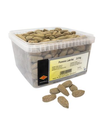 Halva Pommix licorice 2kg / 4.4 lbs looseweight candy box