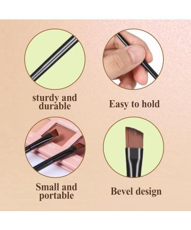 50 Pieces Disposable Angled Eyebrow Brushes - Bulk Brow Tint & Concealer Applicators for Salon & Beauty Makeup Tools - Buy Online on GoSupps.com