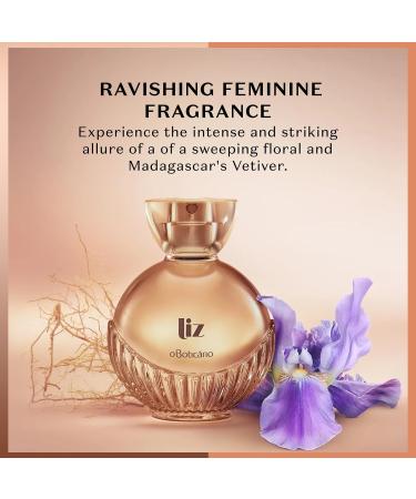 O Botic rio Liz Eau de Toilette Fragrance for Women Iris and Vetiver Perfume of Strength and Femininity 3.4 Ounce - Buy Online on GoSupps.com