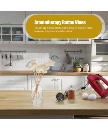 Housoutil Reed Diffuser Sticks - Replacement Aroma Sticks for Essential Oil & Room Fragrance | 8 Rattan & Wooden Refill Sticks - Buy Online on GoSupps.com