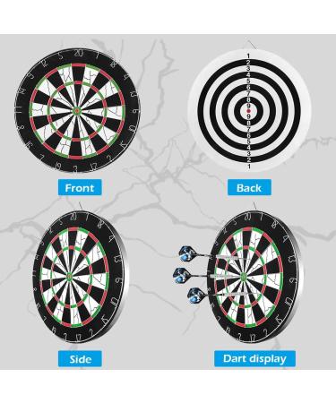 CyeeLife 18 Dartboard Set with 6 Darts, Flights, Sharpener & Protectors - Buy Online on GoSupps.com