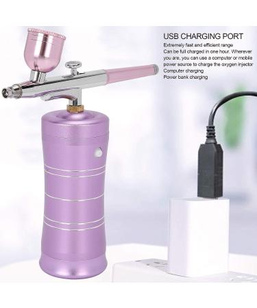 Professional Oxygen Facial Machine - Portable Handheld Water Oxygen Sprayer for Skin Rejuvenation - Nano Spray Airbrush for Moisturizing and Skin Health (Small Fuchsia) - Buy Online on GoSupps.com