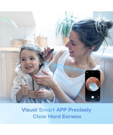 Aeasycozy Ear Wax Removal Kit with 3 Million Pixel 1296P HD Camera - Wireless Ear Cleaner with 6 LED Light & 4 Ear Sleeve Set - Buy Online on GoSupps.com