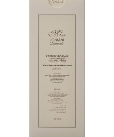 Lomani Lomani Miss lomani diamonds by lomani for women - 3.3 Ounce edp spray 3.3 Ounce - Buy Online on GoSupps.com