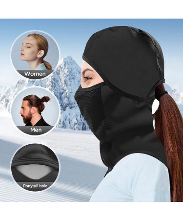 Vitalismo Winter Storm Hood - Windproof Thermal Face Mask for Men & Women | Perfect for Cycling Skiing & Snowboarding - Buy Online on GoSupps.com