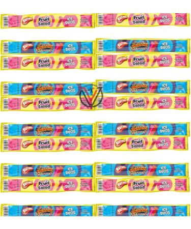 VIMIX Barratt Fruit Salad & Wham Ice Duos 105ml - Mixed 2 Flavours | Pick Any Number of Packs 1.0 count - Buy Online on GoSupps.com