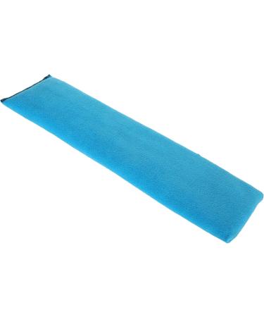 Microwavable Lavender Wheat Bags Plain Fleece Microwave Heat Pack for Back Neck Joints and Shoulder Pain Relief 44cmx13cm (Luminous Blue) Plain Fleece Luminous Blue - Buy Online on GoSupps.com