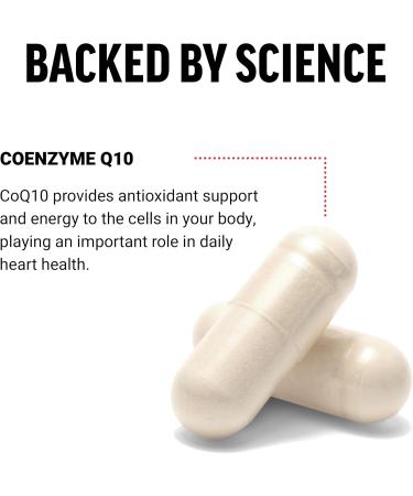 Buy FORCE FACTOR CoQ10 100mg - Vegan Heart Health Supplement Enhanced Absorption Non-GMO Dairy & Gluten Free - 60 Vegetable Capsules - Buy Online on GoSupps.com