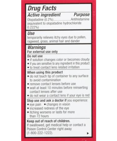 Leader Eye Allergy Itch Relief - Fast-Acting Antihistamine Eye Drops for Red Itchy Eyes | 0.085 fl oz - Soothes Allergies Worldwide - Buy Online on GoSupps.com