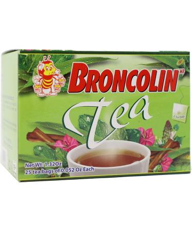 Broncolin Tea 25 Ct - Buy Online on GoSupps.com