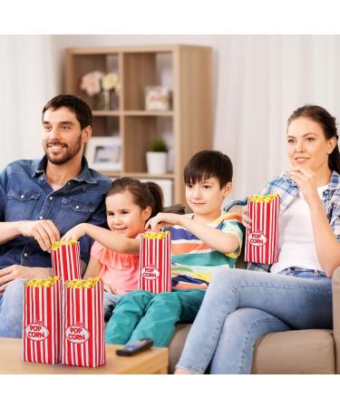 1000 PCS Popcorn Bags 2oz Popcorn Paper Bags Red and White Stripes Retro Popcorn Bags Disposable Popcorn Bags for Party Movie Theater Carnival Festivals Movie Theme Party Supplies (1000 Pcs) - Buy Online on GoSupps.com