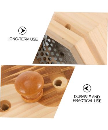 Buy Gatuida Moxibusion Box - Universal Moxa Burner Cardboard & Metal 12.5x12cm Beige - International Shipping Available - Buy Online on GoSupps.com