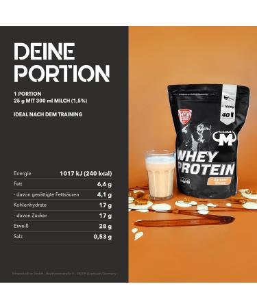 Buy Whey Protein Caramel Cream - 1000g Zip Bag | Premium Quality Free Shipping Worldwide - Buy Online on GoSupps.com