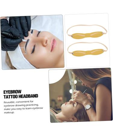 Balacoo 20 pcs Practice Supply Professional Fake Headband Skin Silicone for Beginner Eyebrow - Buy Online on GoSupps.com