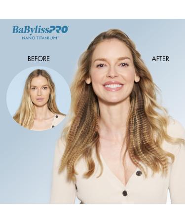 BaBylissPRO Nano Titanium Styling Crimper Large - Professional Hair Styling Tool for All Hair Types | International Shipping Available - Buy Online on GoSupps.com