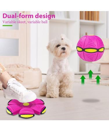 Vnklomes Flying Saucer Ball for Dogs - Interactive Frisbee Toy for Training & Play | Best Dog Toy for Fun & Exercise - Buy Online on GoSupps.com