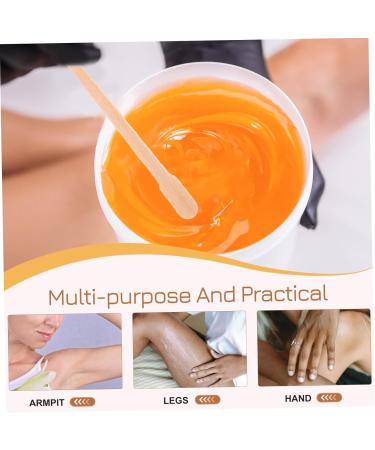 WOONEKY 100pcs Hair Removal Wax Sticks - Best Depilation Solution for Smooth Skin | Buy Online - Buy Online on GoSupps.com