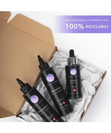  CALVICLINICA Anti-hair loss lotion woman man PRT LOTION Strengthening regrowth activatorTrichological professional prevention of alopecia baldness remedy support the scalp Useful 2 Months - Buy Online on GoSupps.com