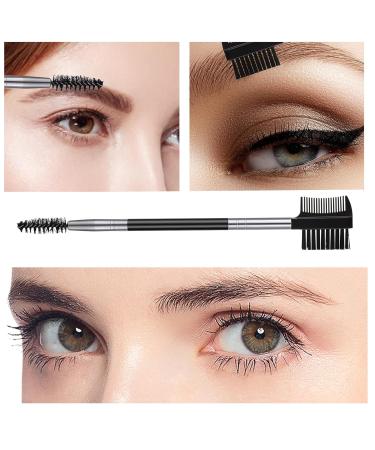 4 Piece Eyelash Set with Eyebrow Brush & Comb - Reusable Eyelash Separator for Perfect Eyebrows & Lashes | International Shipping - Buy Online on GoSupps.com