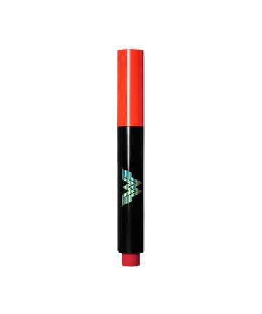 Revlon x WW84 Wonder Woman Lipstick in Red 001 Courageous - Moisturizing Lipcolor with Coconut Oil and Shea Butter - 0.64 oz - Buy Online on GoSupps.com