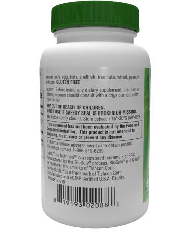 Health Thru Nutrition Q-Gel CoQ-10 100mg with Vitamin E | 3X Absorption for Cardiovascular & Mitochondrial Support | 60 Softgels Buy Online Internationally - Buy Online on GoSupps.com