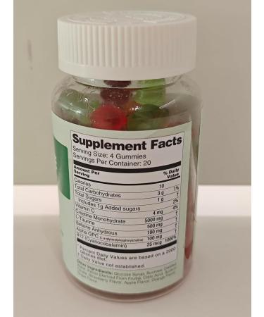 LUCKCHAN Creatine Monohydrate Gummies(Haw) - Buy Online on GoSupps.com