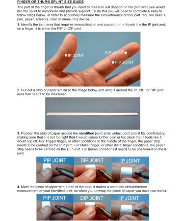 ArthroEze Oval Trigger Finger Splint Peach Size 8- 56.9mm CIRC | Effective Support for Trigger Finger - Size 8 - Buy Online on GoSupps.com