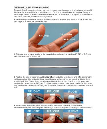 ArthroEze Oval Peach Thumb Splint for Trigger Thumb - Mallet Thumb - Thumb Hypermobility - Thumb Arthritis Size 11-64.7mm Circ Size 11 - 64.7mm Circ - Buy Online on GoSupps.com