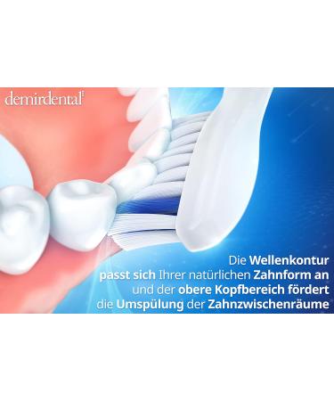 8er Demirstal Extra Soft Replacement Brushes for Philips Sonicare - Ideal for Sensitive Teeth - HX6058E  - Buy Online on GoSupps.com