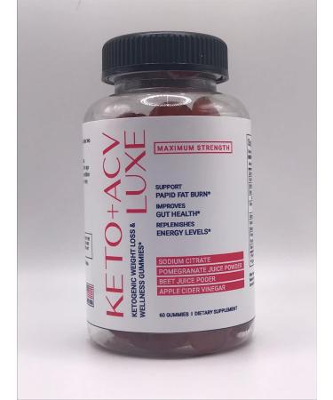 Keto ACV Luxe Gummies - Weight Control Formula (2 Pack) - Buy Online on GoSupps.com